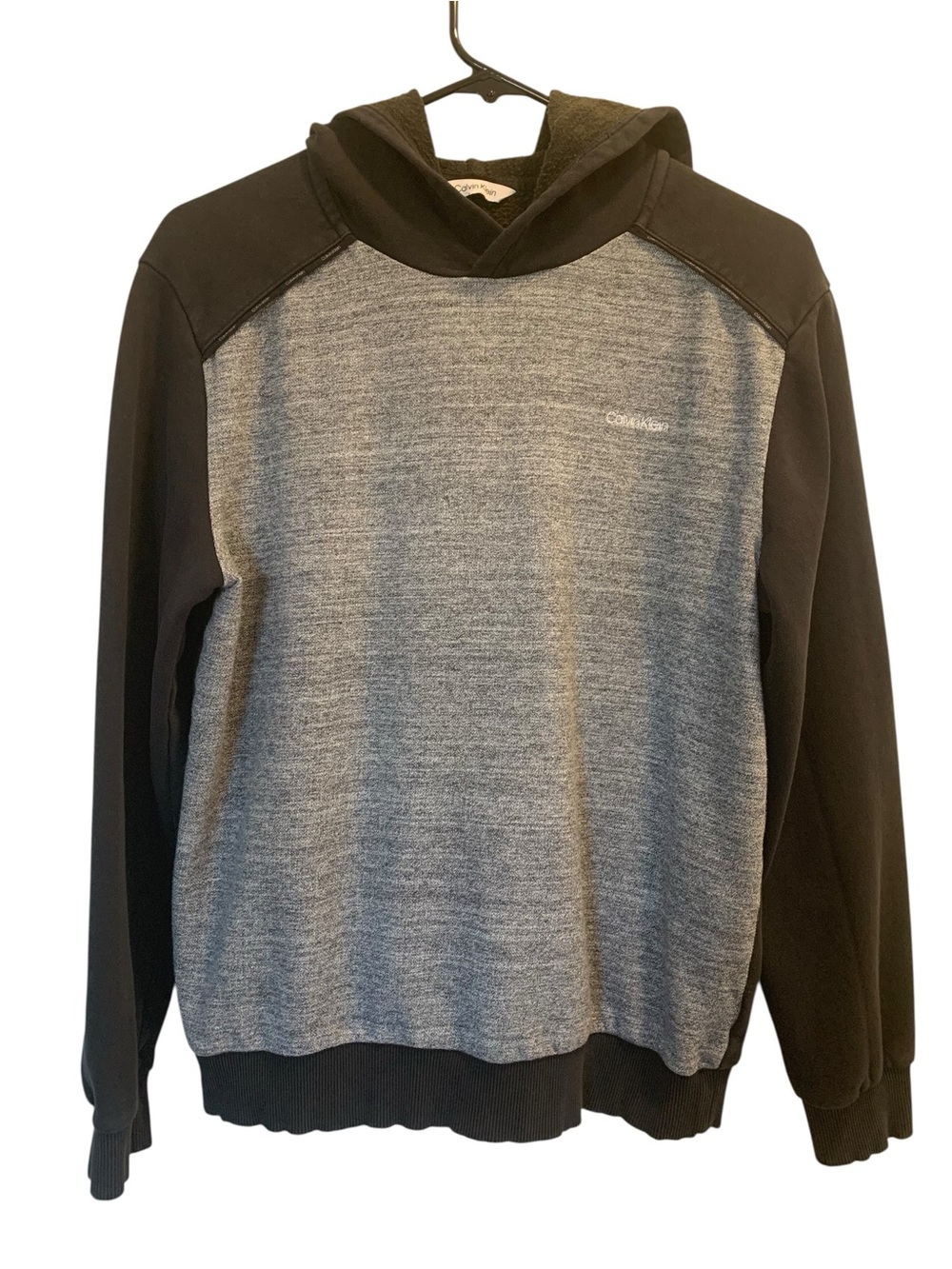 Calvin Klein Hoodie Black & Gray Small